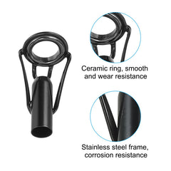PATIKIL packaging shows six black tips for quick on-site rod repair kits