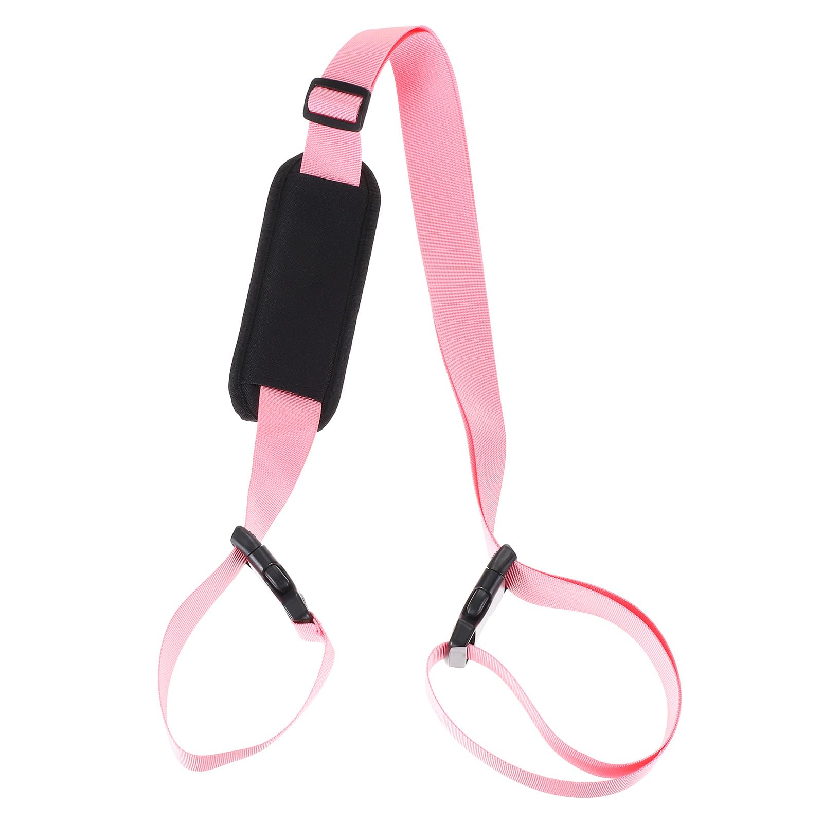 PATIKIL pink adjustable beach chair straps for easy hands-free carrying