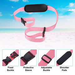 PATIKIL pink chair legs wrapped for hands-free transport