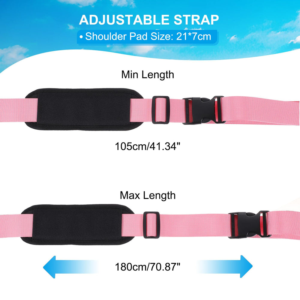 PATIKIL pink shoulder pad size 21x7cm for comfortable grip
