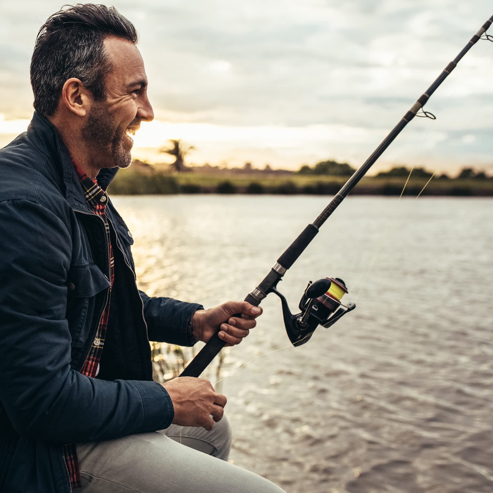 PATIKIL red tackle organizer stores lures, hooks, and tools securely.