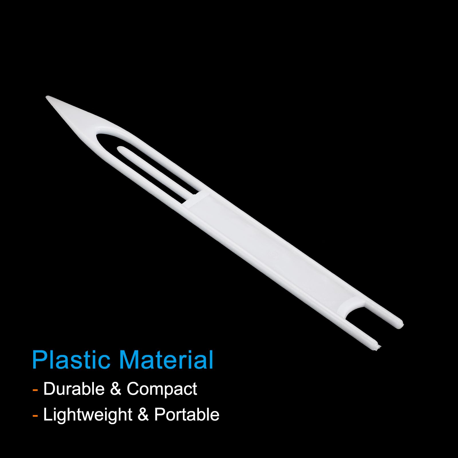 PATIKIL plastic fishing net needle set ideal for mending nets and sports nets