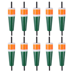 PATIKIL Popping Cork Float 4.6in orange green close up