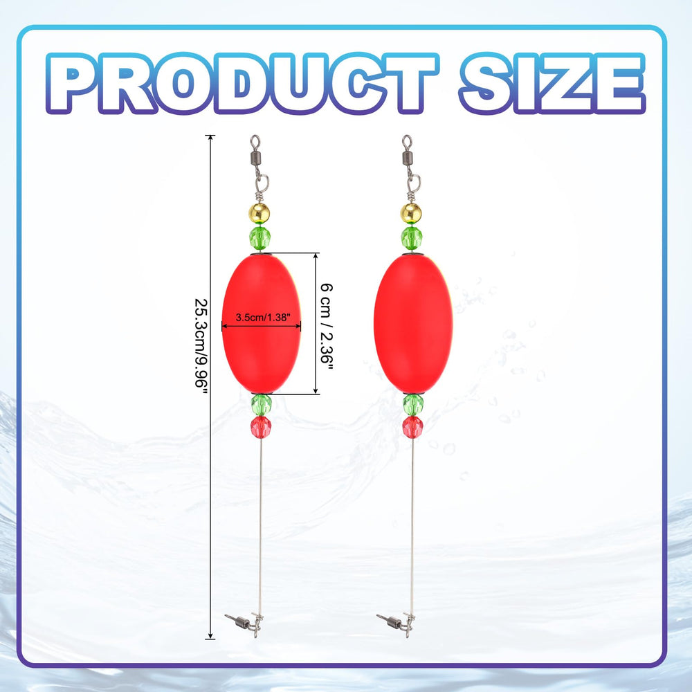 PATIKIL popping corks red floats provide visible signals from a distance