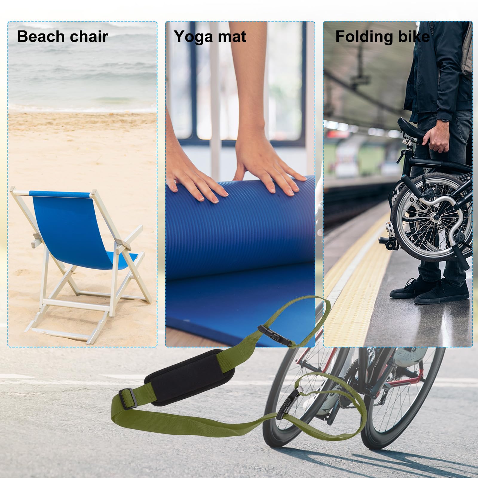 PATIKIL portable-camping-strap system ready for quick setup.