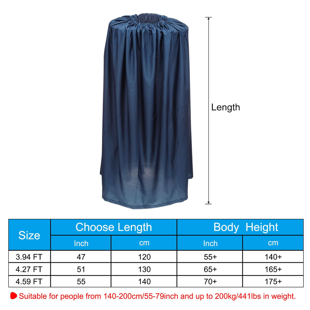 PATIKIL dressing room package includes bag and clip for effortless setup.