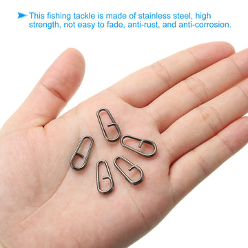 PATIKIL quick-change tackle clip simplifies bait and hook swaps.