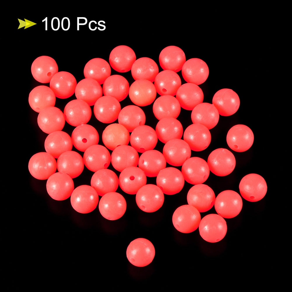 PATIKIL red 10mm beads on rigs enhances night fishing cues