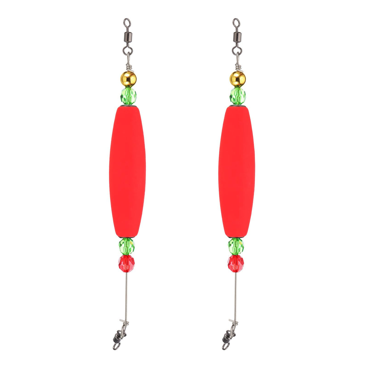 PATIKIL red 3-inch fishing float for clear bite signals