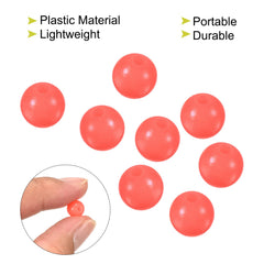 PATIKIL red round beads protect rod guides and suit saltwater or freshwater setups.