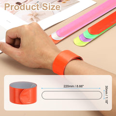 PATIKIL reflective band wrapped around ankle boosts safety during night cycling.