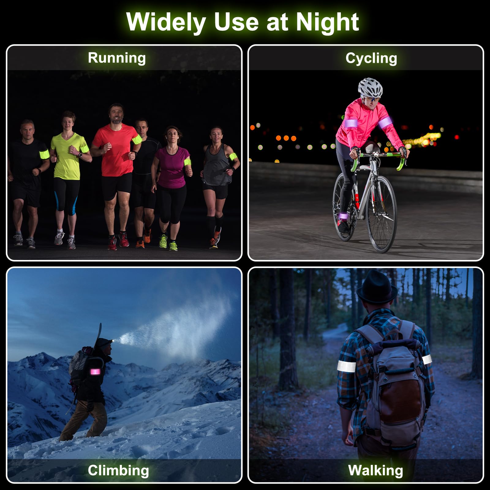 PATIKIL bands securely grip wrists or ankles for quick use.