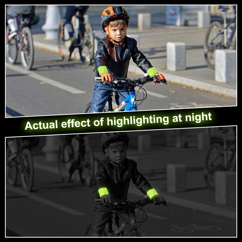 PATIKIL 24-pack bands attach to bags or wheels for visibility.
