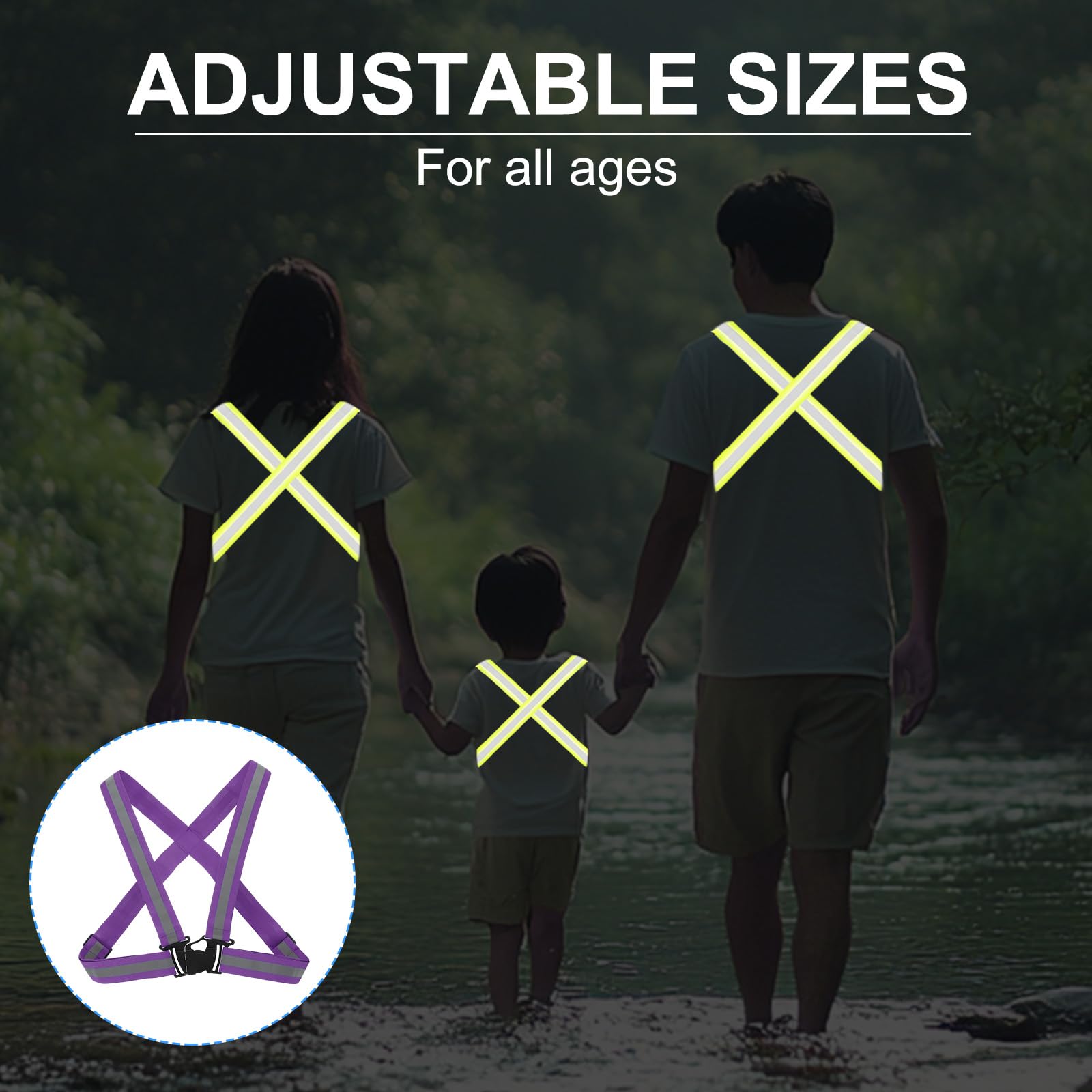 PATIKIL 1.5 cm wide reflective strip enhances road visibility.