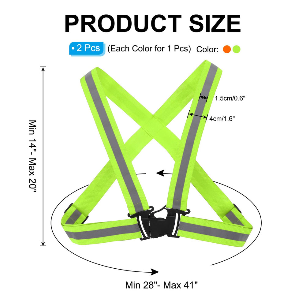 PATIKIL reflective straps show 360° visibility for safer cycling at night.
