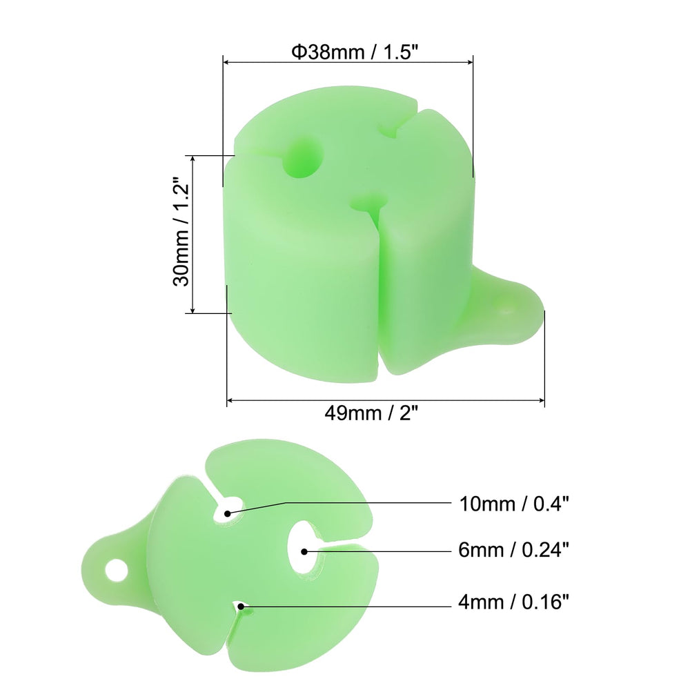 PATIKIL luminous rod holder enhances night visibility for night fishing.