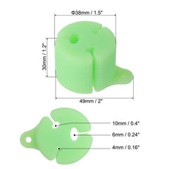 PATIKIL luminous rod holder enhances night visibility for night fishing.