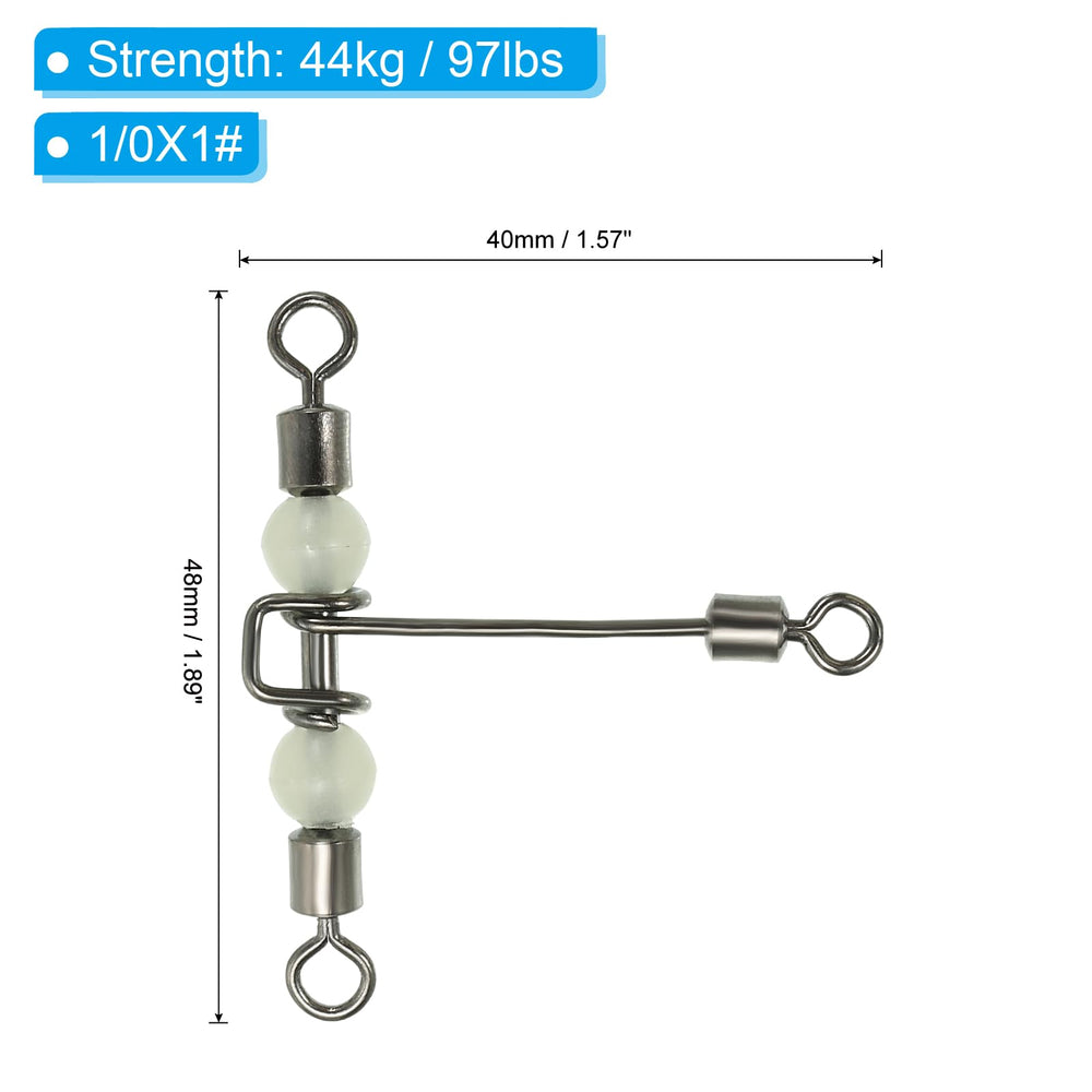 PATIKIL rolling terminal tackle with a black finish and compact profile