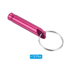 PATIKIL Rose Red waterproof survival whistle ideal for boating and swimming safety