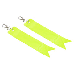PATIKIL safety reflector pendant on backpack enhances nighttime visibility.