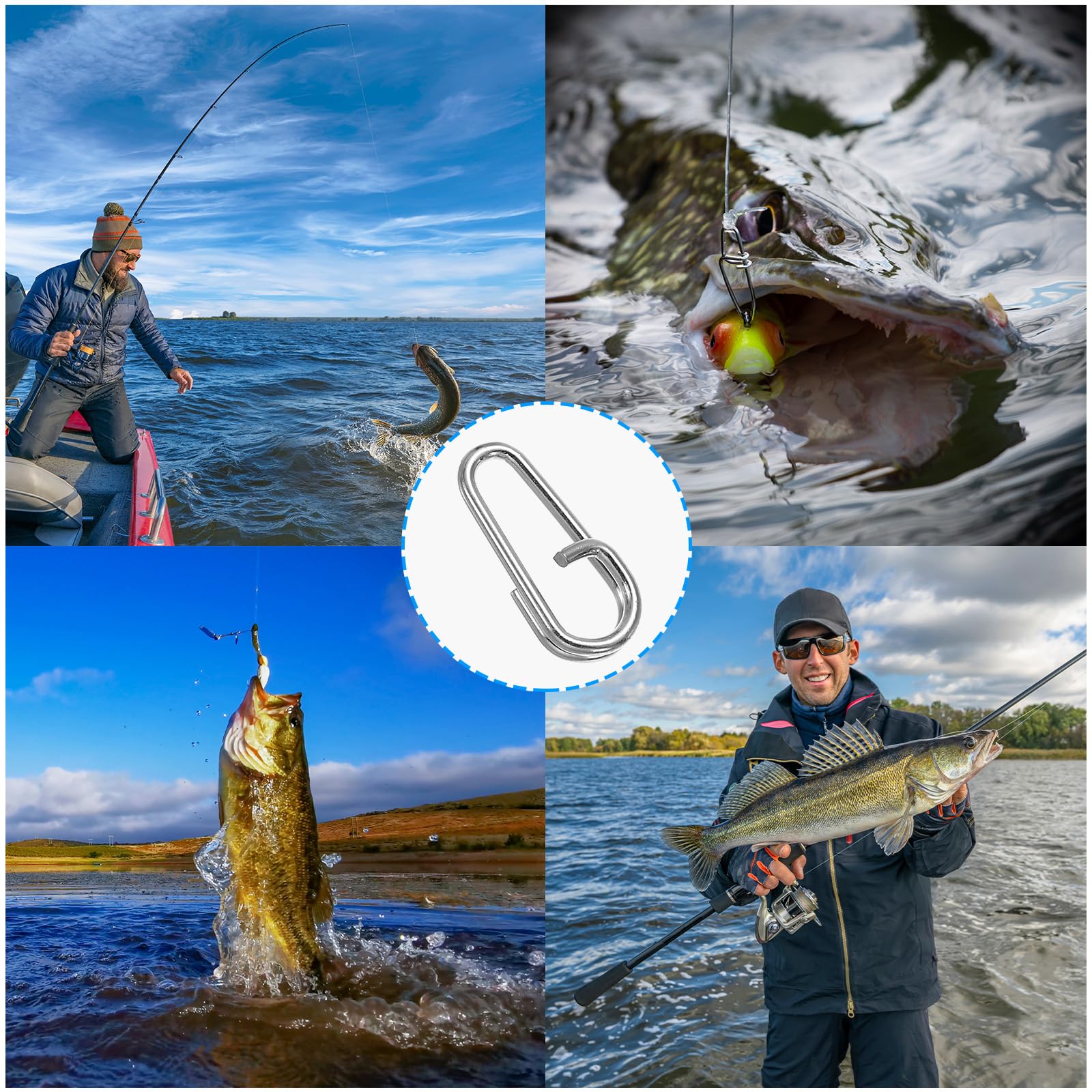 PATIKIL versatile use for saltwater and freshwater fishing environments