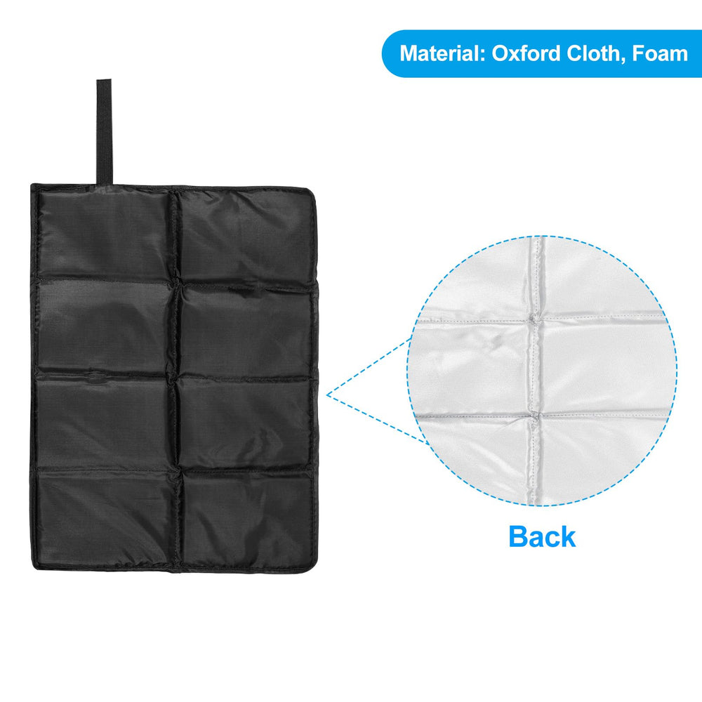 PATIKIL seat pad on stadium bleachers for comfortable seating.