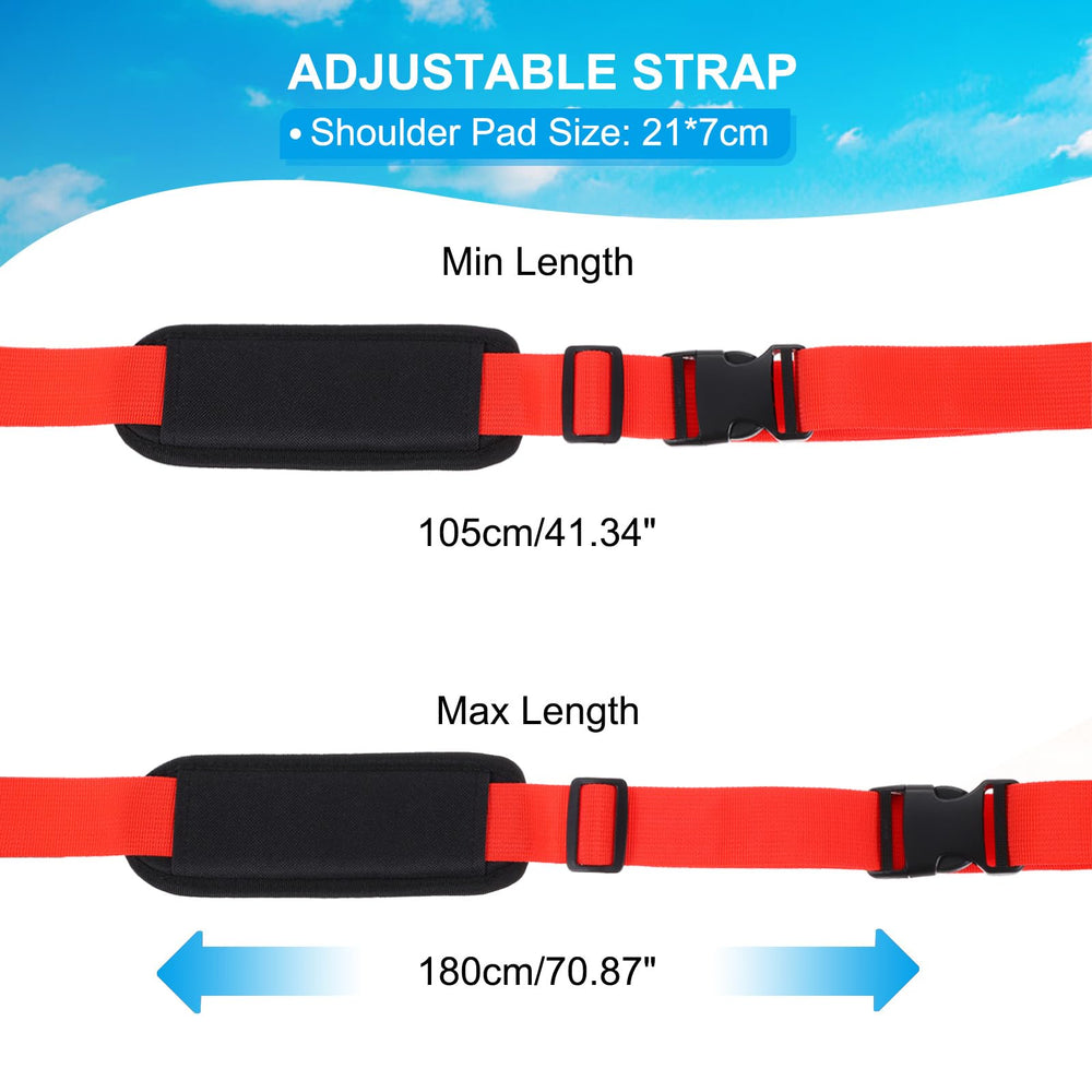 PATIKIL shoulder-pad-detail on straps improves carrying comfort.