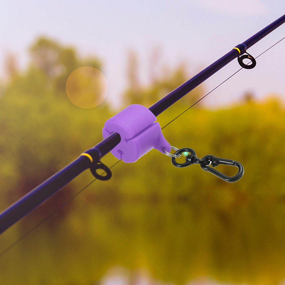PATIKIL silicone rod clip with 10mm groove accommodates larger rods securely
