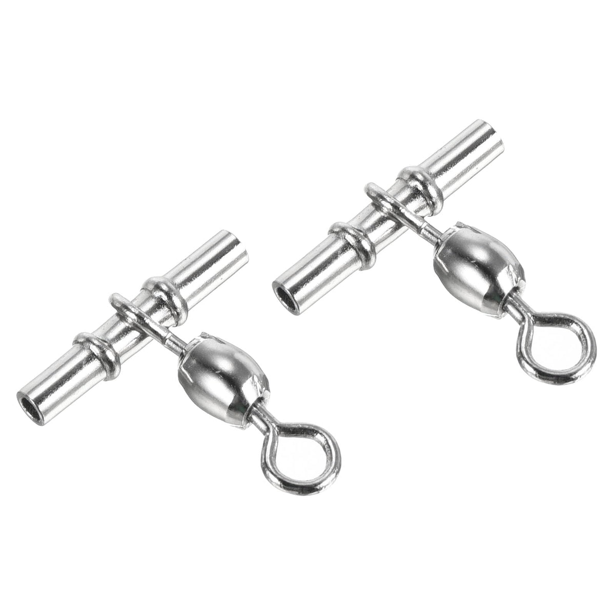 PATIKIL sleeve swivel 3‑way close-up showing rugged nickel‑plated stainless steel for rotation