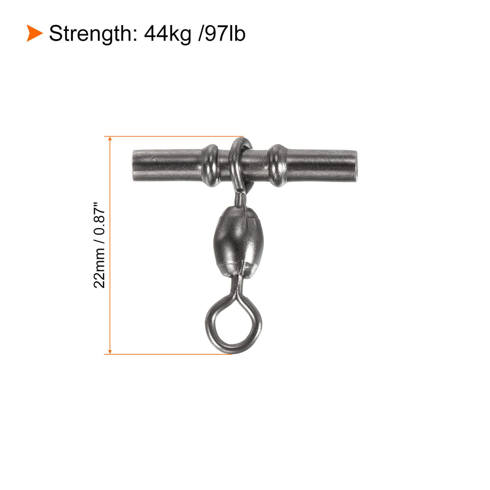 PATIKIL sleeve swivel close-up highlights nickel-plated stainless steel durability