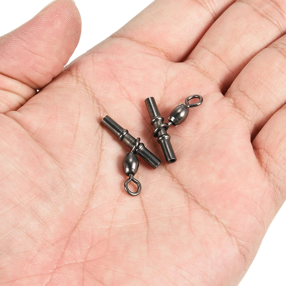 PATIKIL sleeve swivel crimp insertion step demonstrates setup