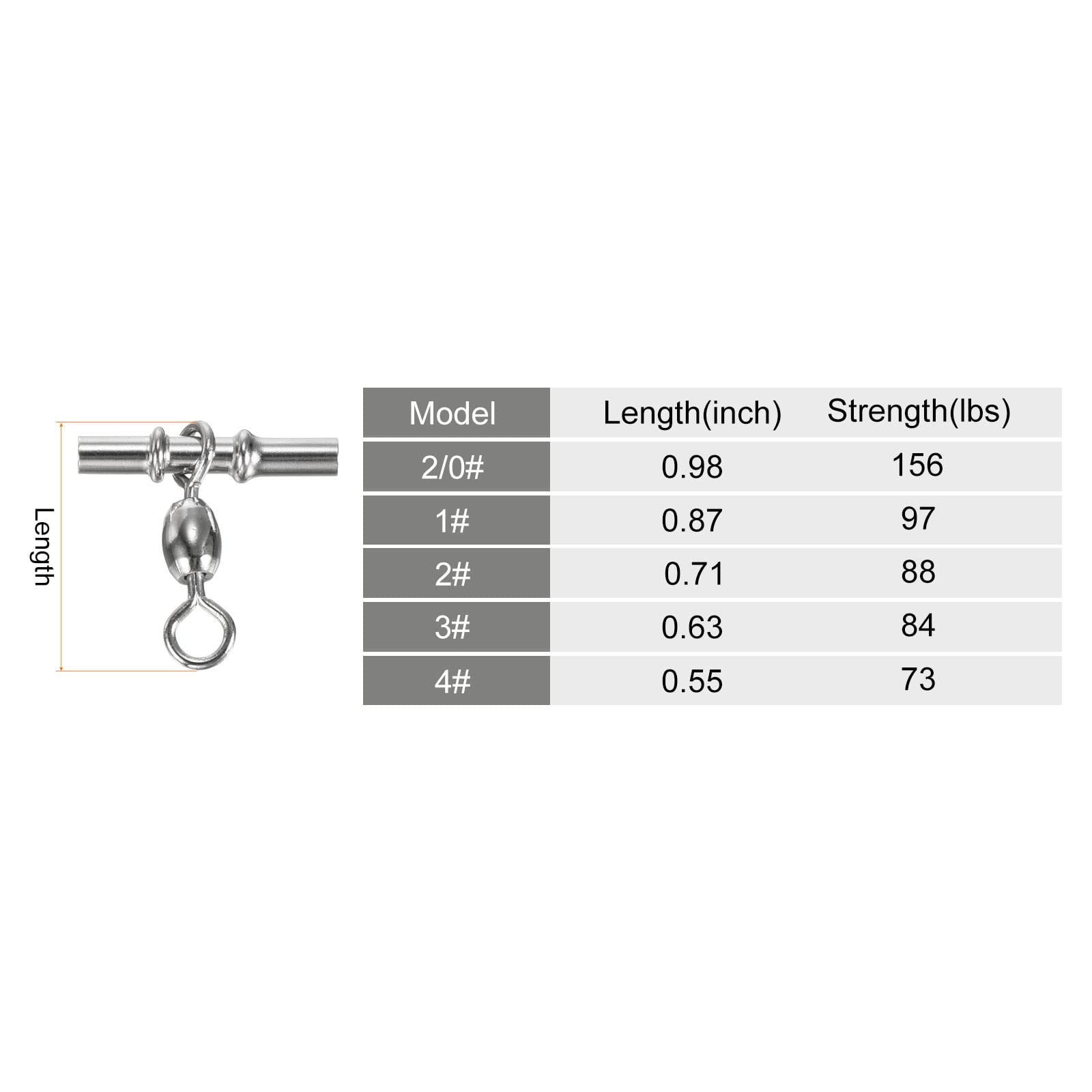 PATIKIL sleeve-swivel with clear construction demonstrates easy attachment.