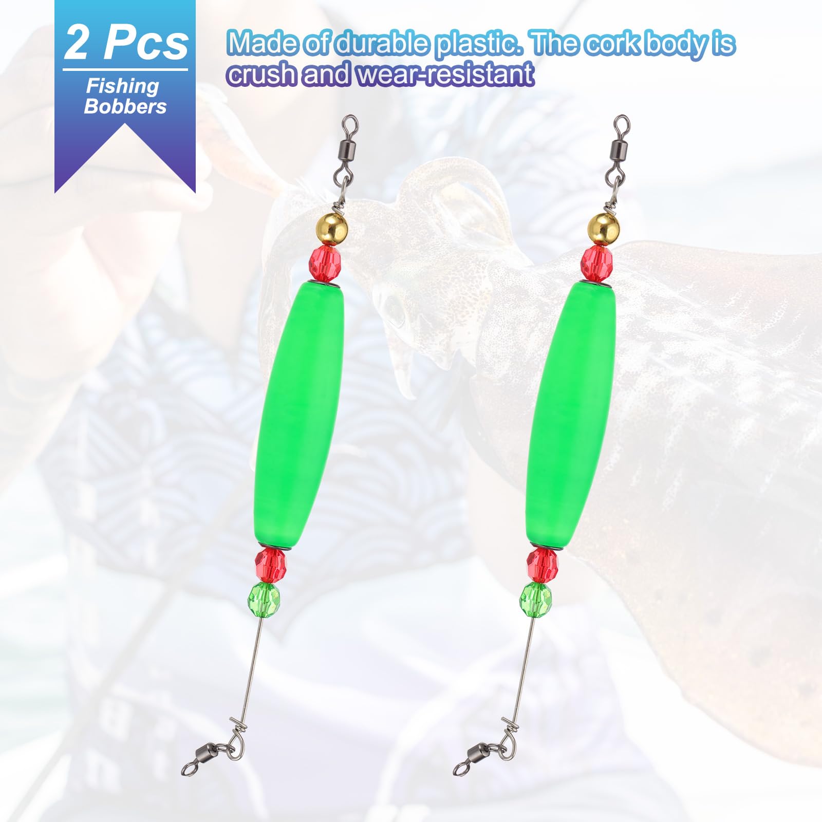 PATIKIL sliding float rig ready-to-use for easy casting and depth control.
