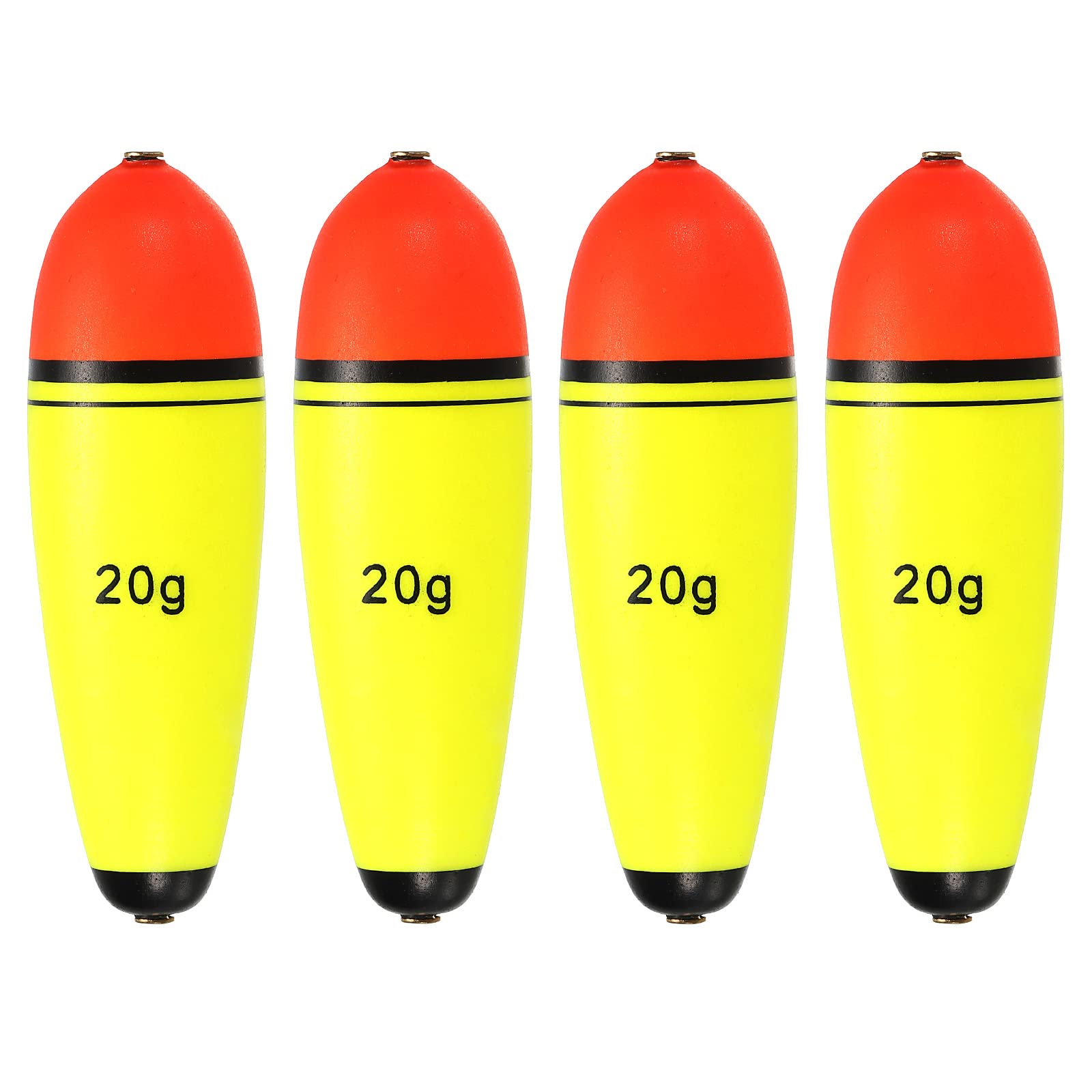 Set De 3 Flotteurs De Pêche EVA – 10g, 20g, 30g Avec Tube Lumineux