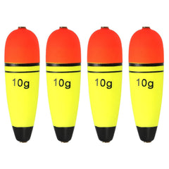 PATIKIL slip bobber front view in yellow for depth control