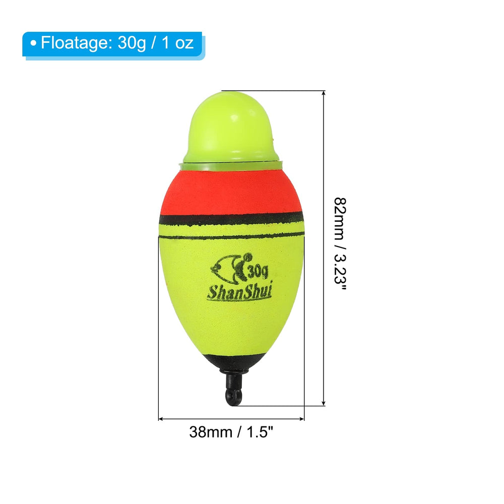 PATIKIL bobber on water enhances visibility of fishing point.