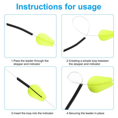 PATIKIL slip float with adjustable depth for longer strike zones.