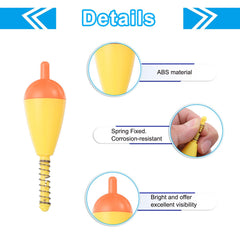 PATIKIL slip float setup illustration shows easy depth adjustment and versatility.