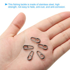 PATIKIL oval ring design enables easy bait hanging for efficient fishing