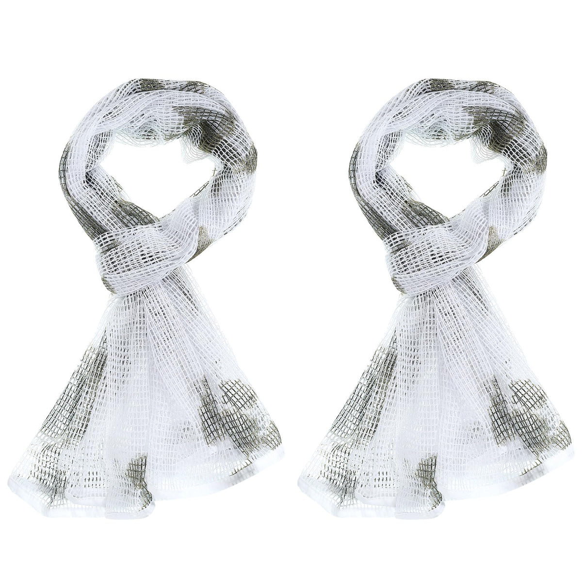 PATIKIL snow camouflage veil scarf for versatile field use and shade protection.