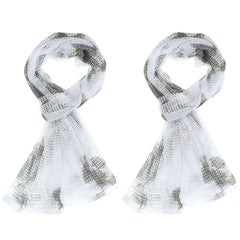 PATIKIL snow camouflage veil scarf for versatile field use and shade protection.