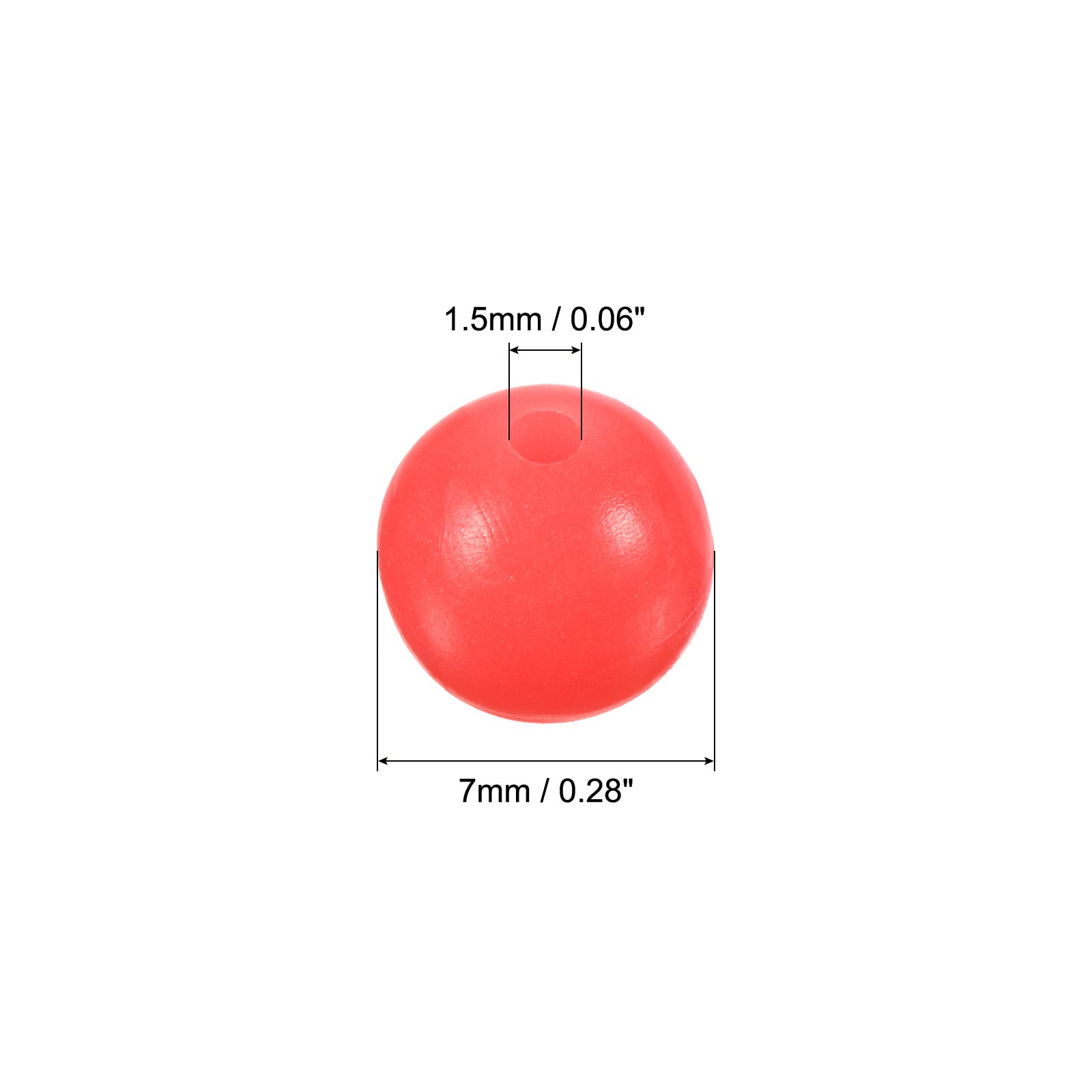 PATIKIL soft plastic fishing beads provide quick installation and durable glow.