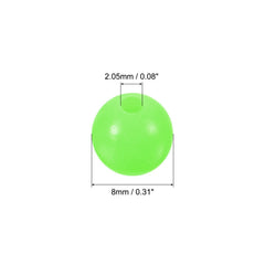 PATIKIL soft plastic glow beads quick to install on lines.