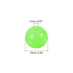 PATIKIL soft rubber beads easy to install on fishing lines.
