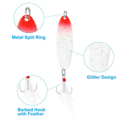 PATIKIL 5-pack, ready-to-use lures for versatile freshwater fishing.