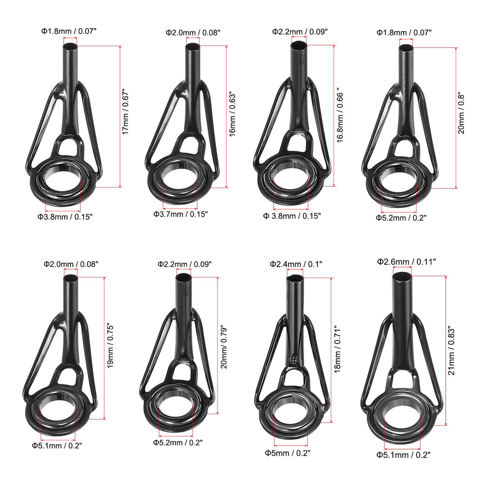 PATIKIL stainless steel ring guide delivering smooth line feed for coastal fishing