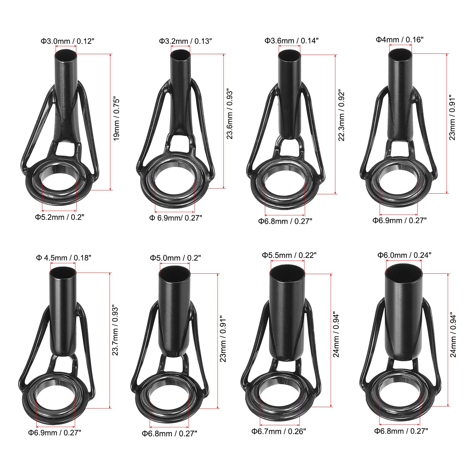 PATIKIL stainless steel ring guide with smooth, corrosion-resistant performance.