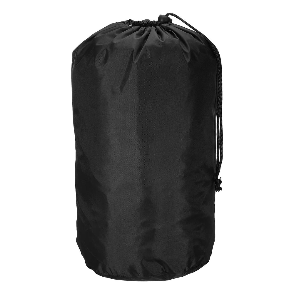 PATIKIL Stuff Sack in black, closed for dry camping gear storage