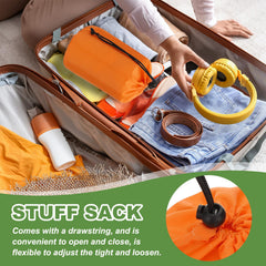 PATIKIL Stuff Sack close-up shows durable drawstring closure and lightweight design.