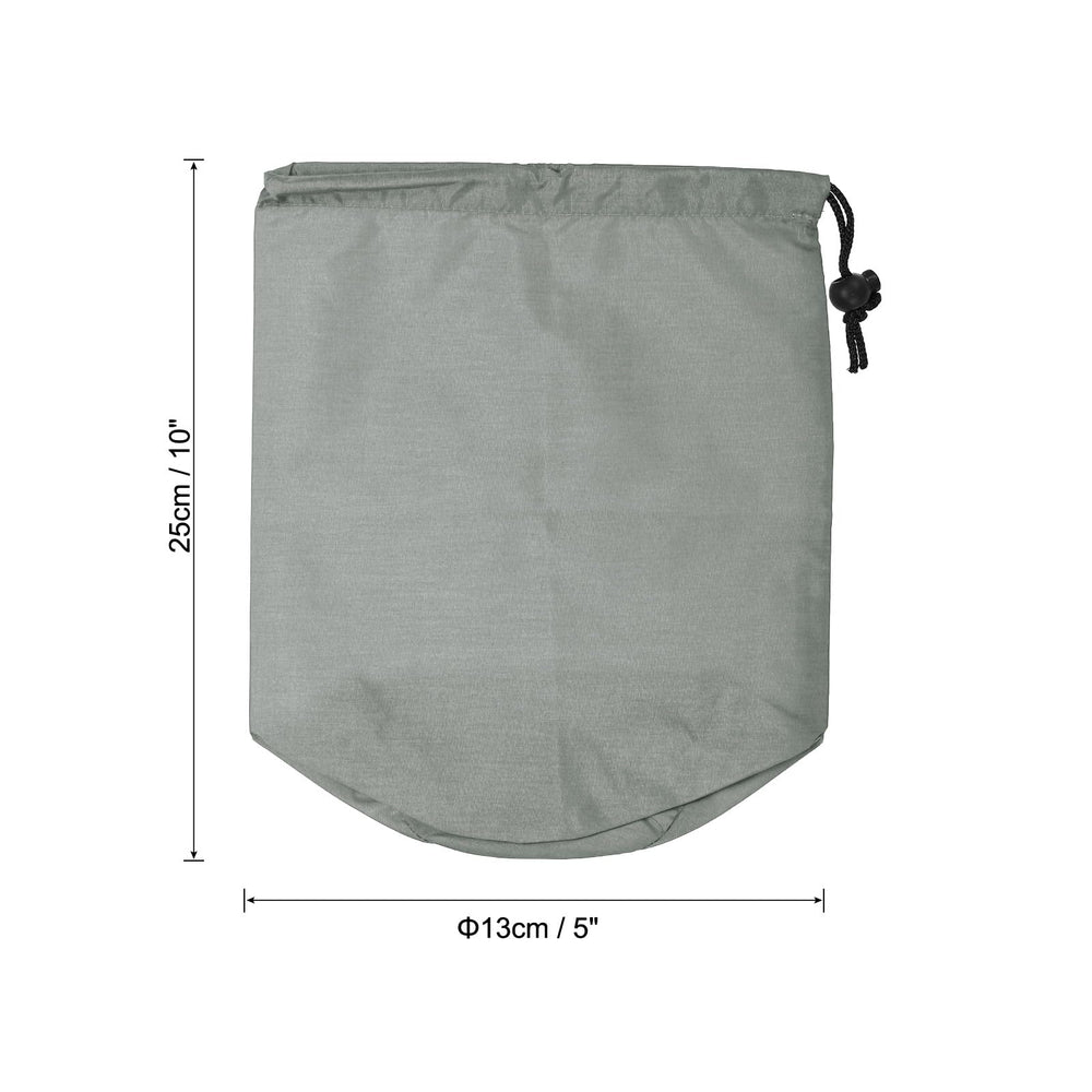 PATIKIL Stuff Sack's drawstring closure makes packing simple and secure.